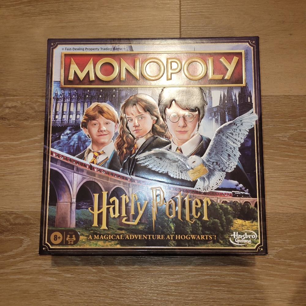 Monopoly Harry Potter Edition Board Game | A Magical Adventure at Hogwarts New